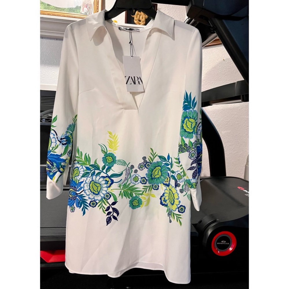 Floral mini dress